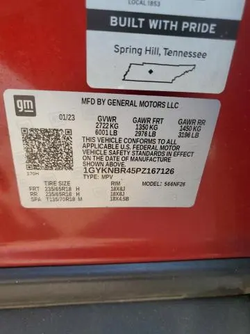 2023 CADILLAC XT5 LUXURY  