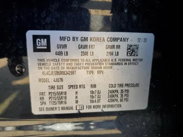 2021 BUICK ENCORE PREFERRED  