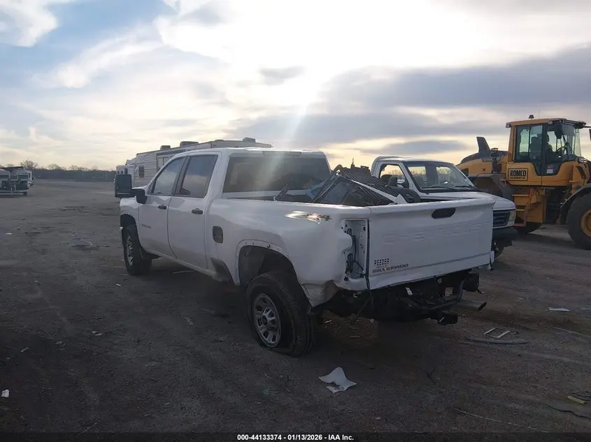 2025 CHEVROLET SILVERADO 2500HD 4WD  STANDARD BED WORK TRUCK