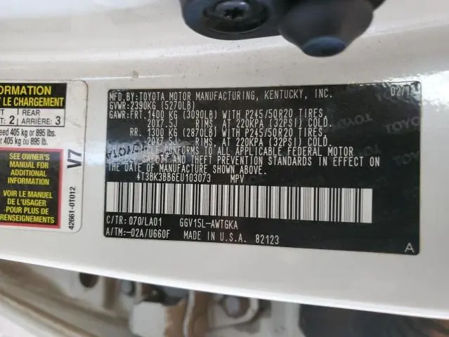 2014 TOYOTA VENZA LE  