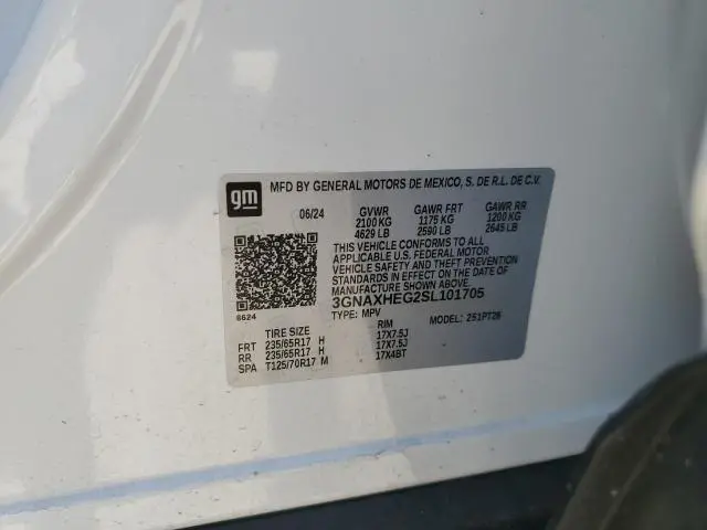 2025 CHEVROLET EQUINOX LT  