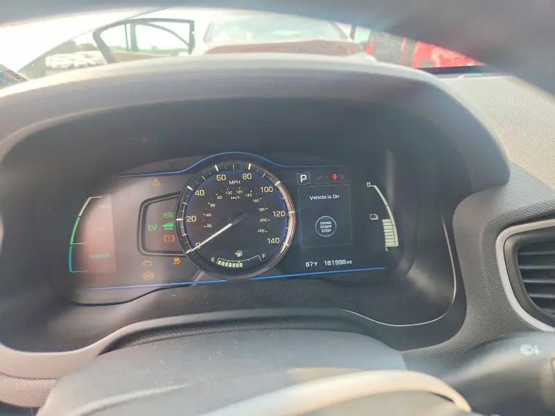 2017 HYUNDAI IONIQ BLUE  