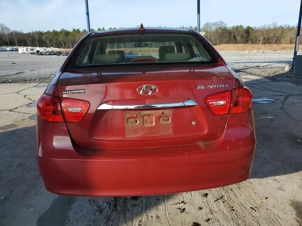 2010 HYUNDAI ELANTRA BLUE  