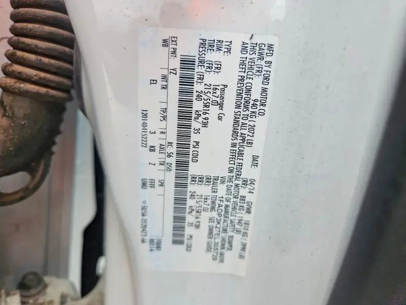 2014 FORD FOCUS SE  