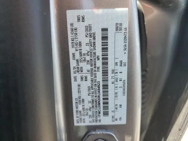 2024 FORD ESCAPE ST LINE
