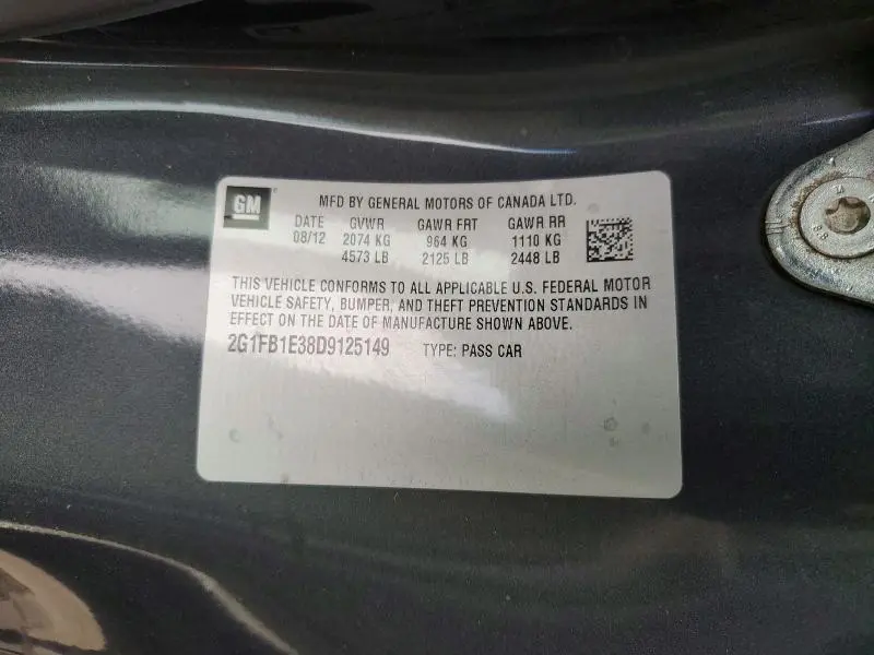 2013 CHEVROLET CAMARO LT  