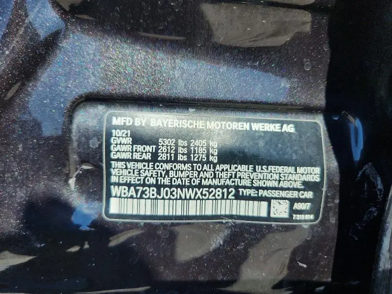 2022 BMW 540 XI  