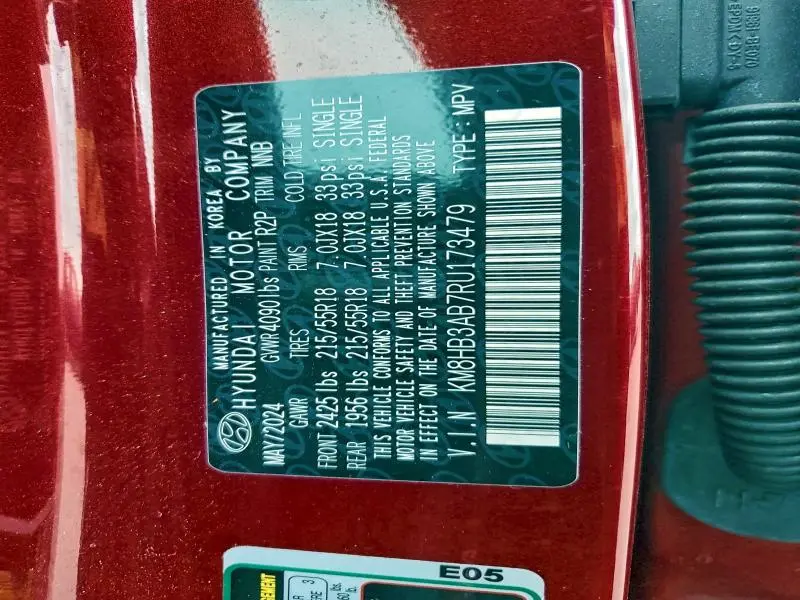 2024 HYUNDAI KONA SEL  