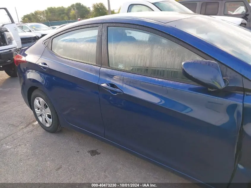 2016 HYUNDAI ELANTRA SE