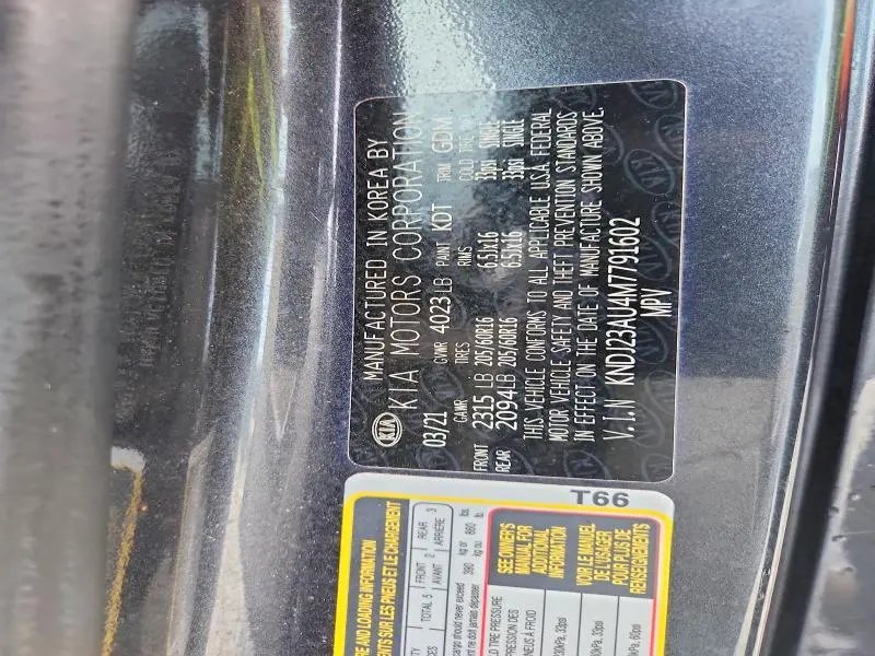 2021 KIA SOUL LX  