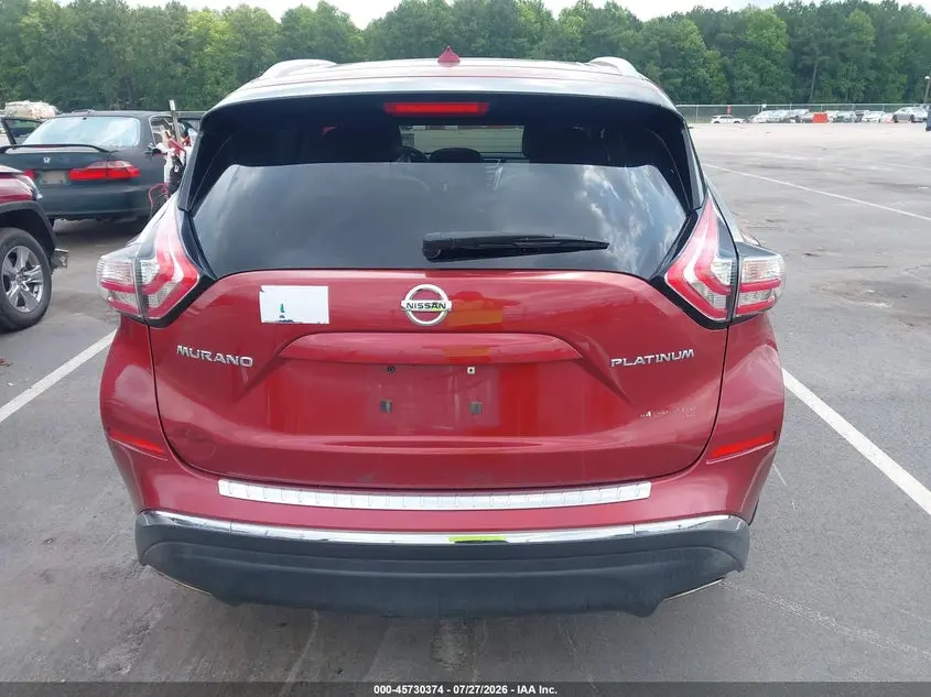 2015 NISSAN MURANO PLATINUM