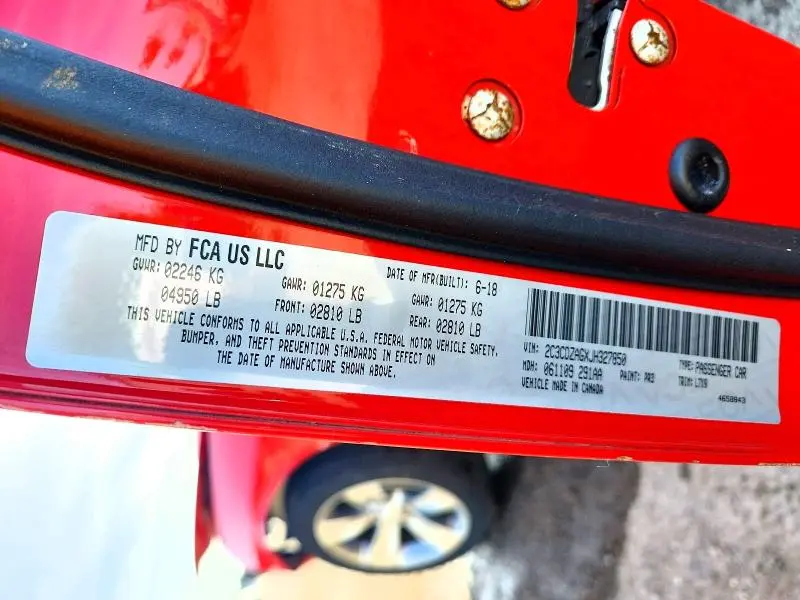 2018 DODGE CHALLENGER SXT  