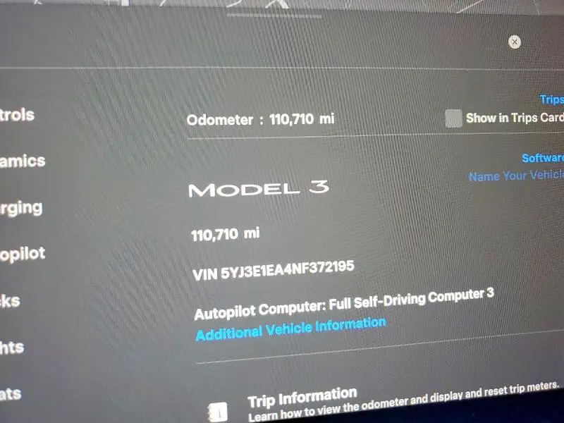 2022 TESLA MODEL 3   
