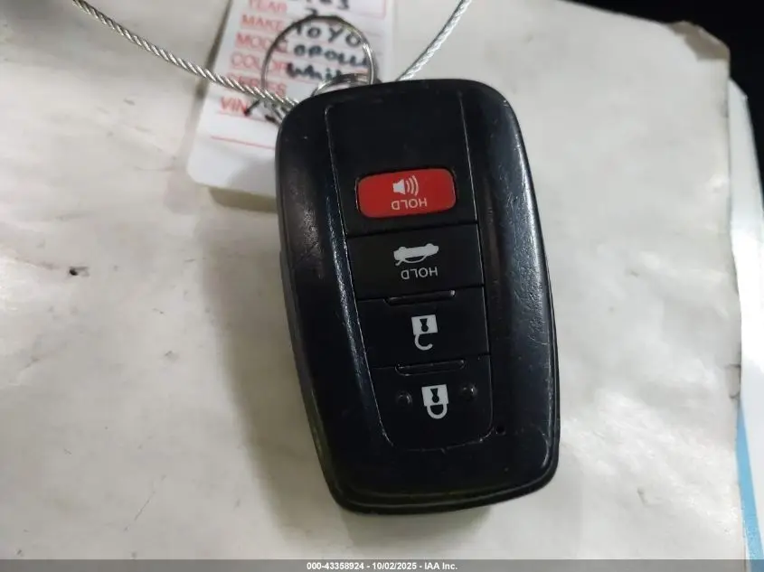 2020 TOYOTA COROLLA LE