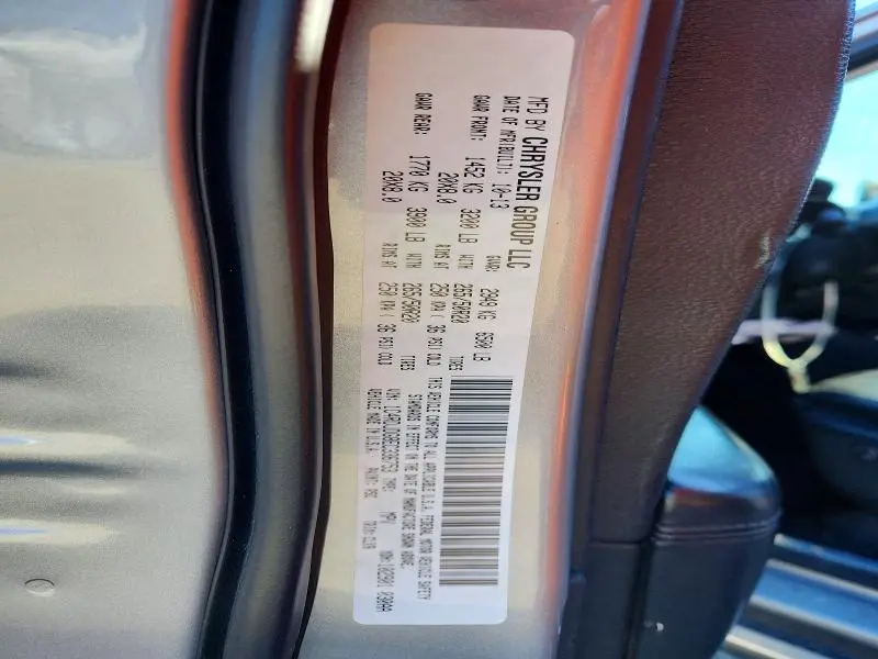 2014 DODGE DURANGO LIMITED  