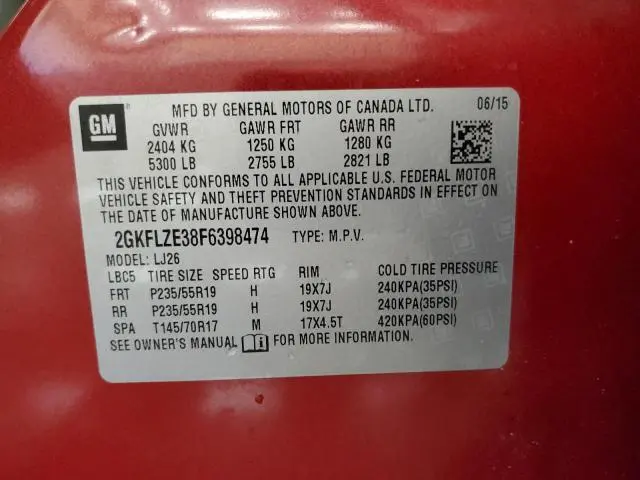 2015 GMC TERRAIN DENALI  