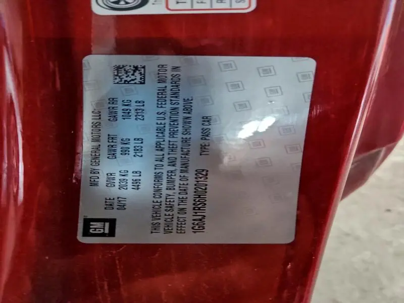 2017 CADILLAC ATS PREMIUM LUXURY  