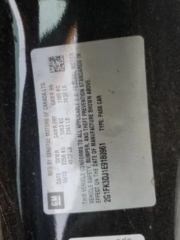 2014 CHEVROLET CAMARO 2SS  