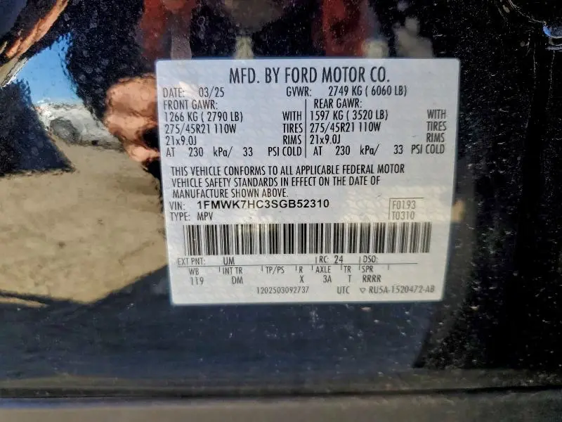 2025 FORD EXPLORER PLATINUM  