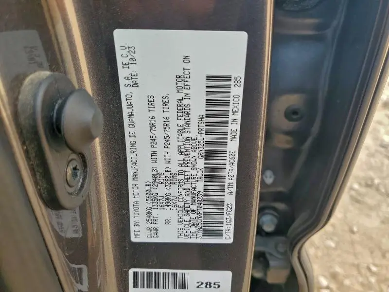 2023 TOYOTA TACOMA DOUBLE CAB  