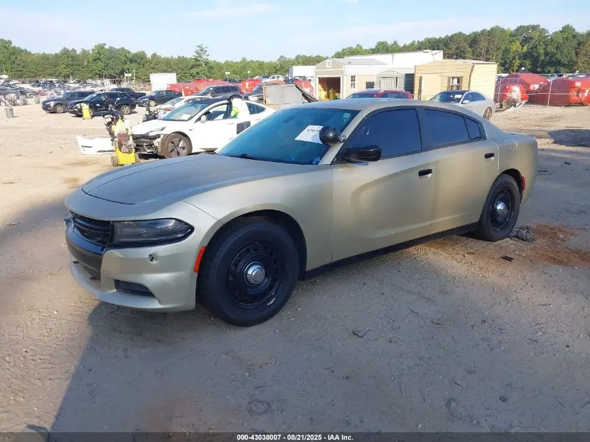 2019 DODGE CHARGER POLICE AWD
