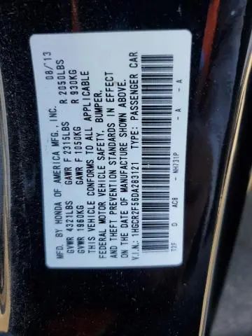 2013 HONDA ACCORD SPORT  