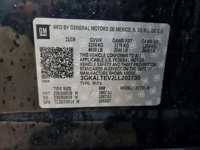 2020 GMC TERRAIN SLE  