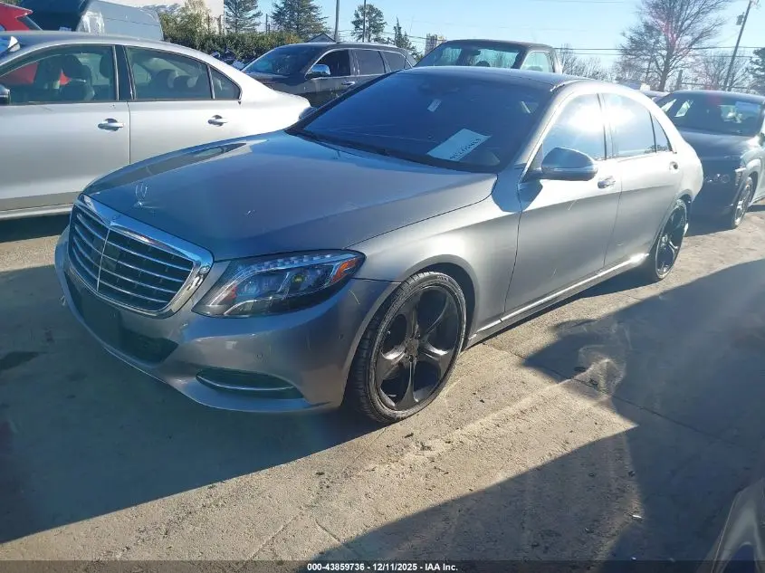 2014 MERCEDES-BENZ S 550  