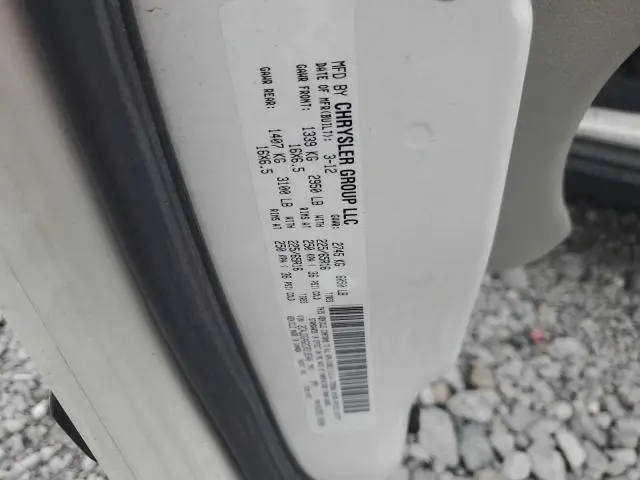 2012 DODGE GRAND CARA   