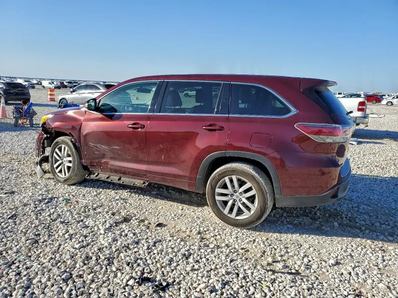 2015 TOYOTA HIGHLANDER LE  