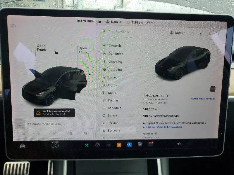 2021 TESLA MODEL Y   