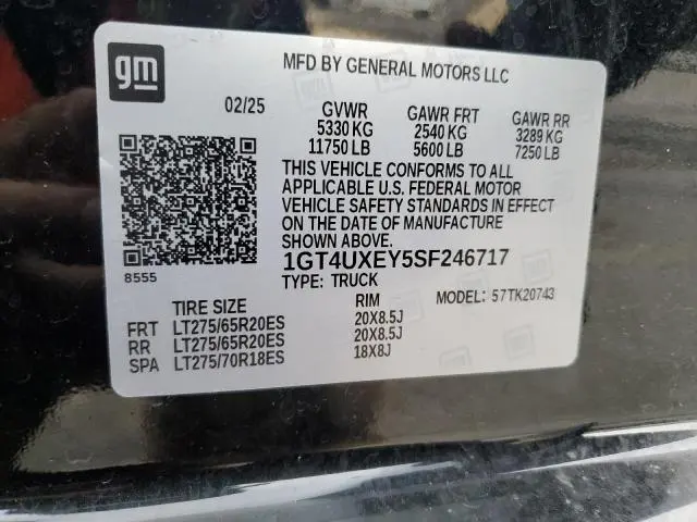 2025 GMC SIERRA K2500 DENALI ULTIMATE  