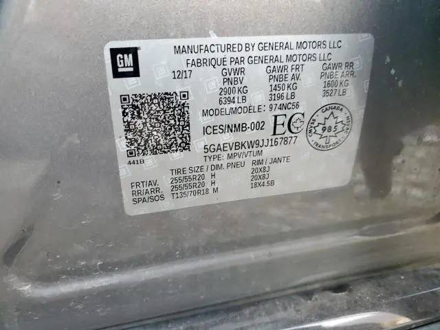 2018 BUICK ENCLAVE PREMIUM  