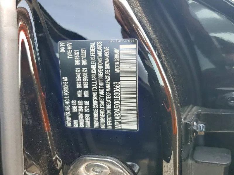 2019 PORSCHE MACAN S  
