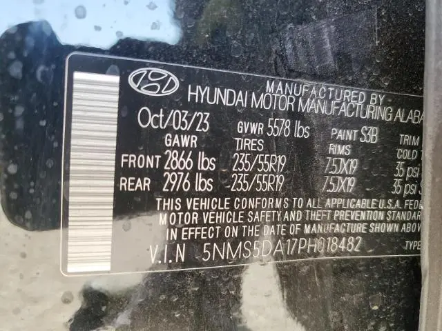 2023 HYUNDAI SANTA FE LIMITED  
