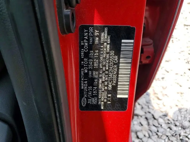 2017 HYUNDAI ACCENT SE  