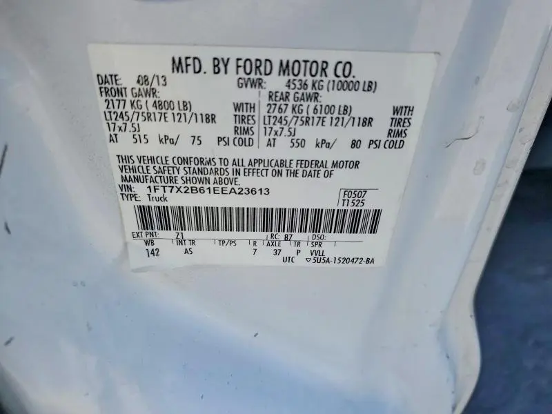 2014 FORD F-250 SD * R&D * CLN TITLE * PRI FLEET *