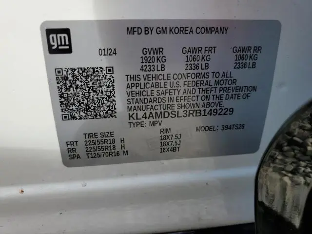 2024 BUICK ENCORE GX SPORT TOURING  