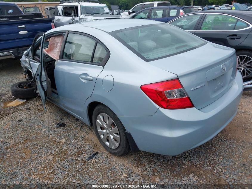 2012 HONDA CIVIC LX