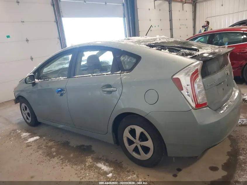 2012 TOYOTA PRIUS THREE