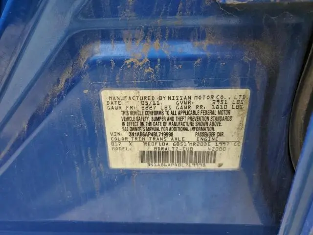 2011 NISSAN SENTRA 2.0  