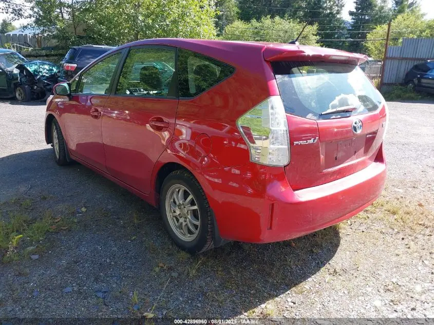 2013 TOYOTA PRIUS V TWO