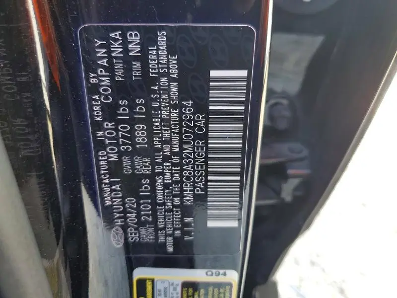 2021 HYUNDAI VENUE SEL  