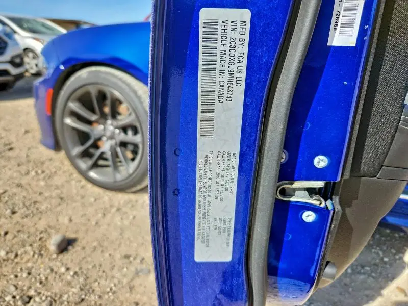 2021 DODGE CHARGER SCAT PACK  