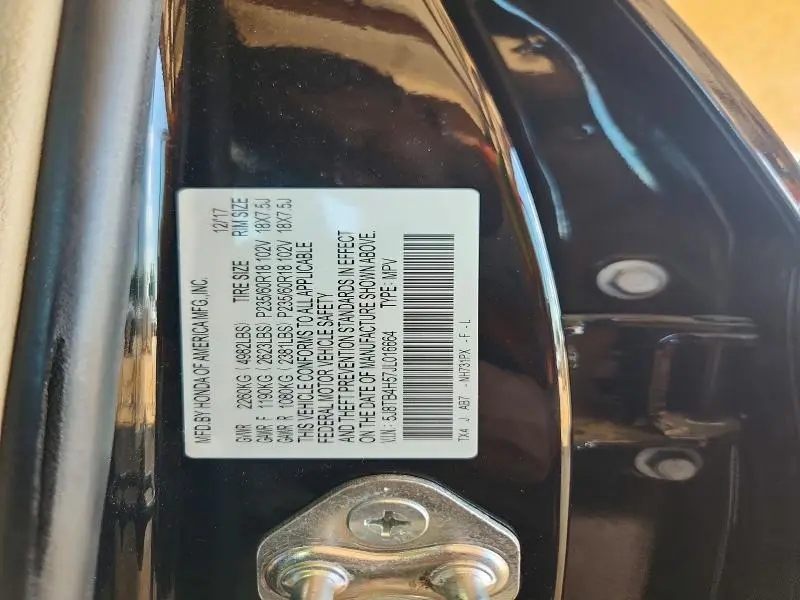 2018 ACURA RDX TECHNOLOGY  