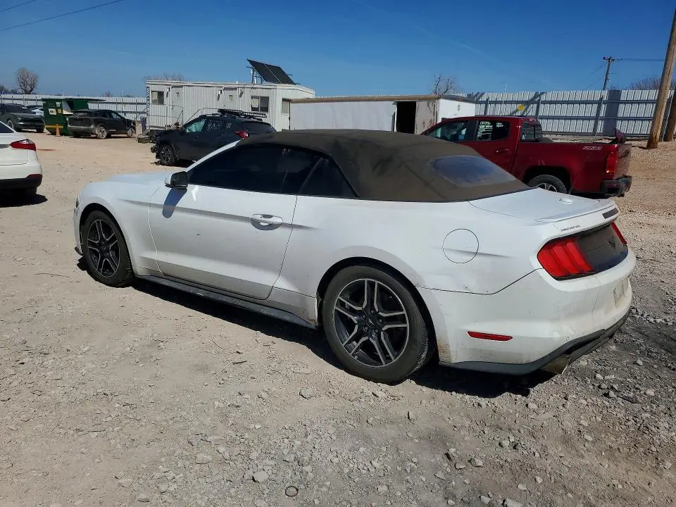 2018 FORD MUSTANG   