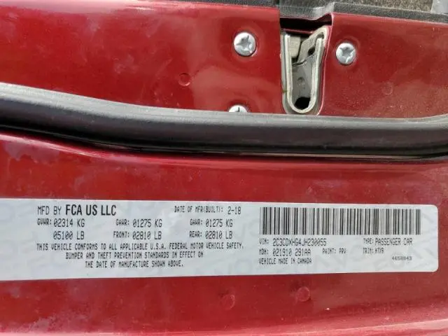2018 DODGE CHARGER SXT PLUS  