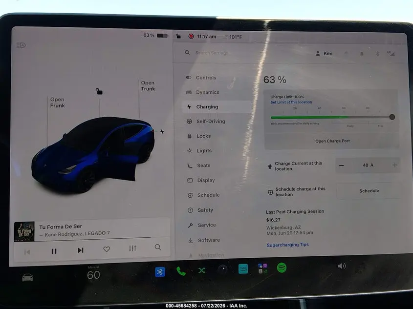 2020 TESLA MODEL Y LONG RANGE DUAL MOTOR ALL-WHEEL DRIVE/PERFORMANCE DUAL MOTOR ALL-WHEEL DRIVE