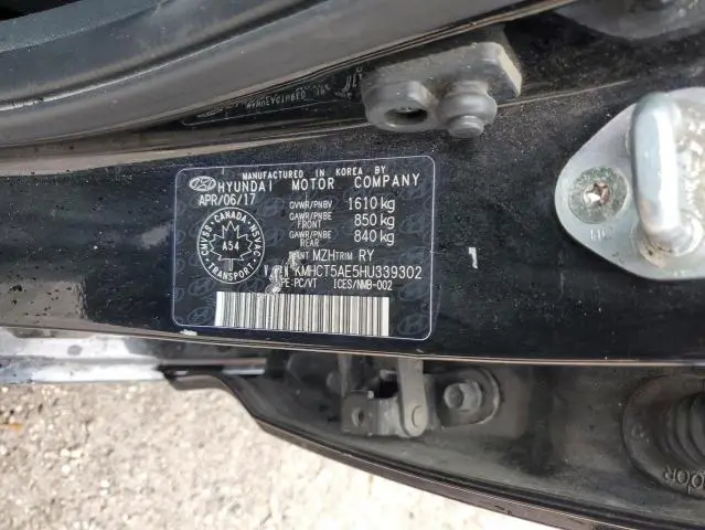 2017 HYUNDAI ACCENT SE