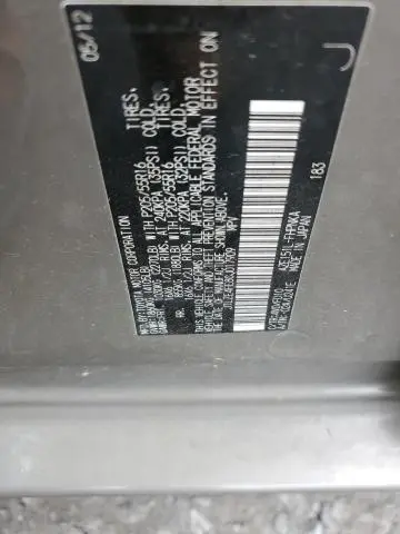 2012 TOYOTA SCION XB   